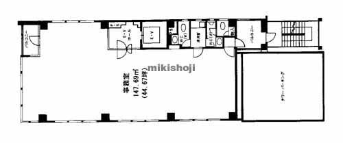 錦センタービル 平面1