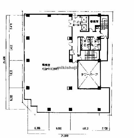 ＣＫ２２キリン広小路ビル 平面1