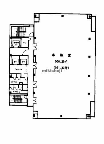 ＭＡＮＨＹＯ第一ビル 平面1