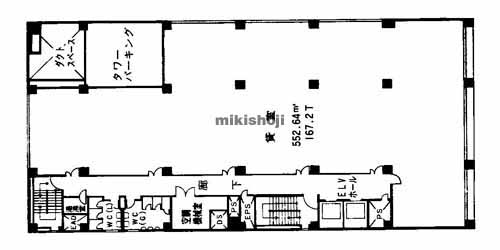ＮＢＮ泉ビル 平面1