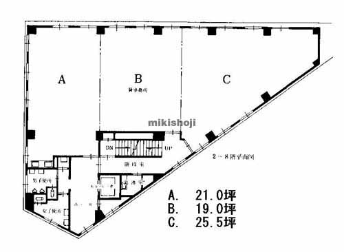 千種橋ビル 平面1