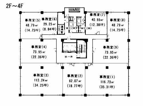 宝１８ビル 平面1