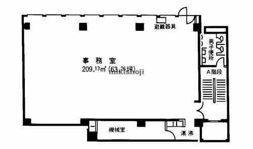 電波学園金山第２ビル 平面1