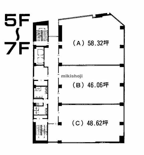 シノダビル 平面1