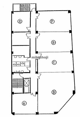 アドバンス・スクエア岡崎東館 平面1