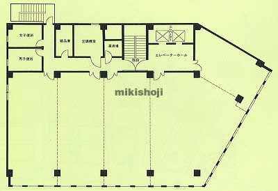 太陽生命静岡ビル 平面1