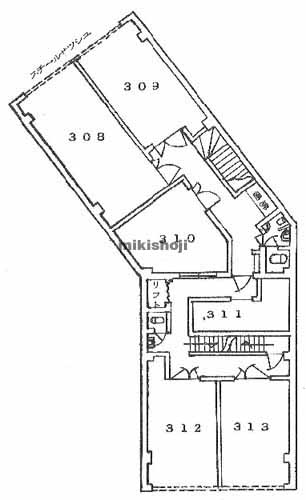 名駅前東海ビル 平面1