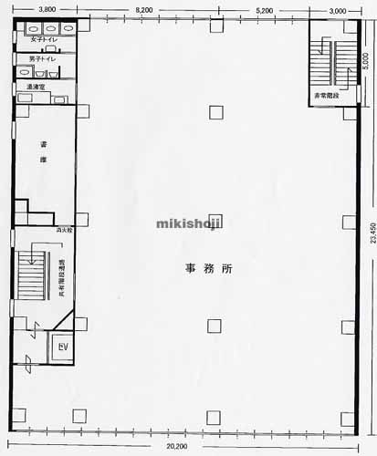 東海商事ビル 平面1