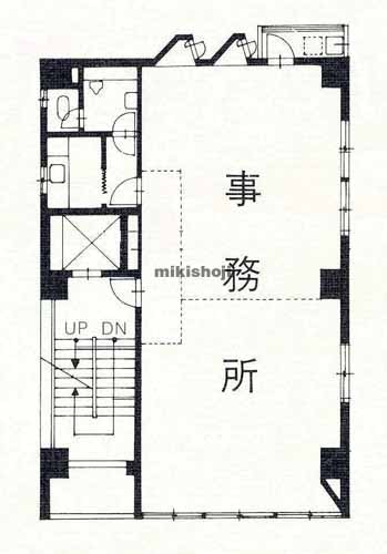 エフジー栄三丁目ビル 平面1
