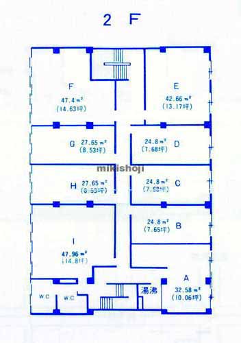 川島第三ビル 平面1