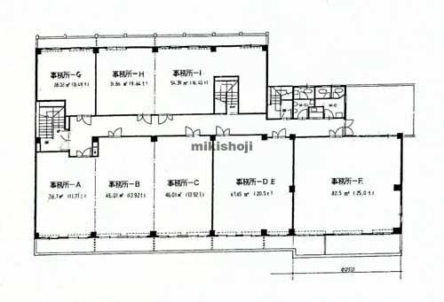 川島第五ビル 平面1