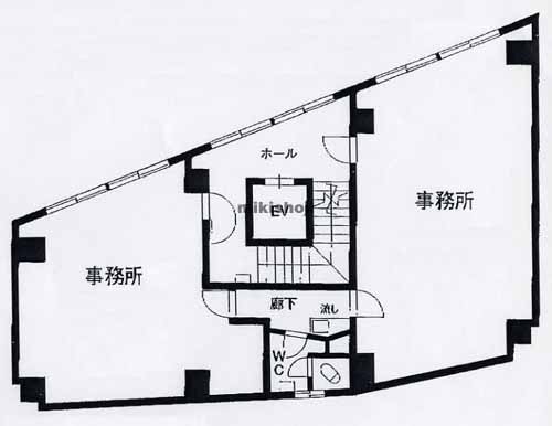 いとうビル 平面1