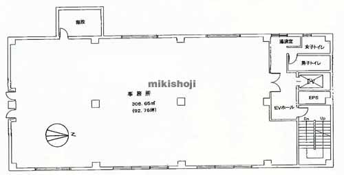 神谷ビル 平面1