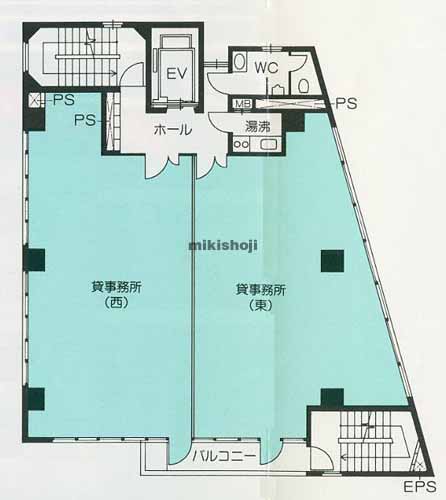 ガイビ社ビル 平面1