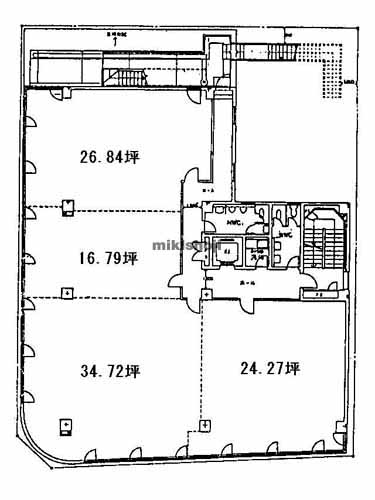 三陽ドーリエビル 平面1