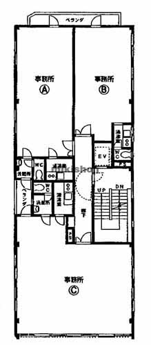 森本ビル 平面1