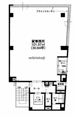 栄南ＫＴビル 平面1