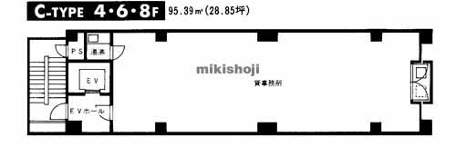 広小路ＴＮビル 平面1