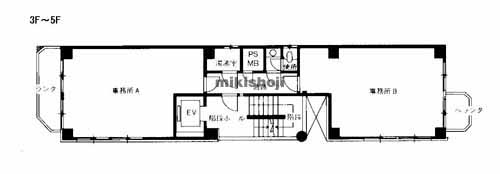 第一錦エステードビル 平面1