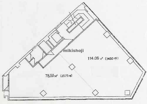 セントラル桜通葵ビル 平面1