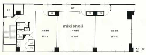 ヤマコ第２ビル 平面1