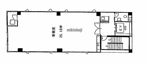 石田ビル 平面1
