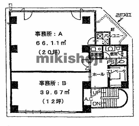 ロマスビル 平面1