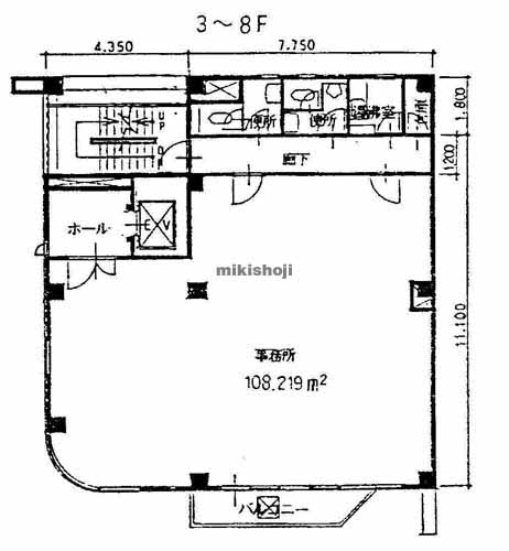 ＴＨ錦ビル 平面1