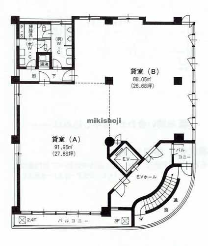 日東エステイトビル 平面1