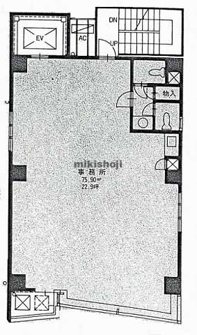 カジヤマビル 平面1