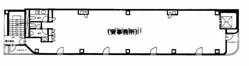 メイプル錦ビル 平面1