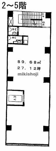 三富伏見ビル 平面1