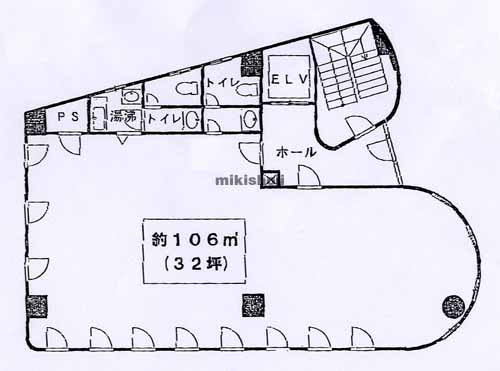 鵜飼ビル 平面1