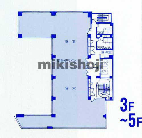 ガーデンスクエア第３ビル 平面1