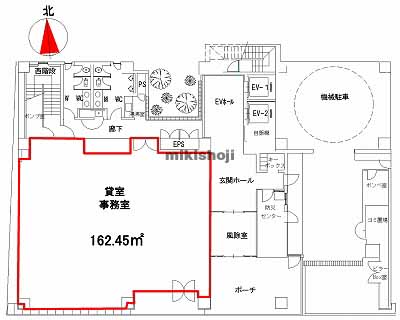 住友生命長野岡田町ビル 平面1
