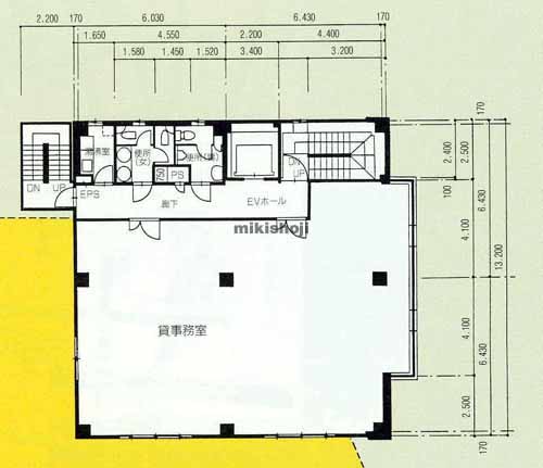 一宮オフィスビル 平面1