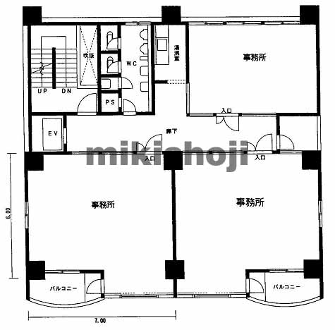 セントラルビルディング 平面1