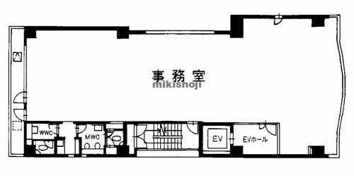 千種ＫＩビル 平面1