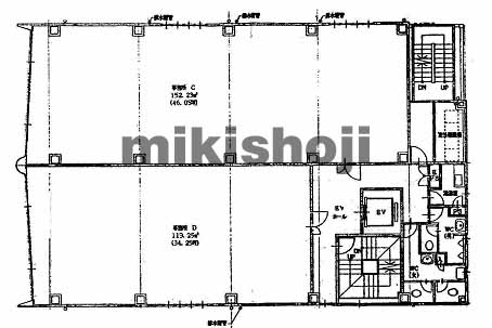 ミルキーウェイビル 平面1