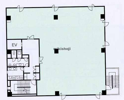 大樹生命三島ビル 平面1