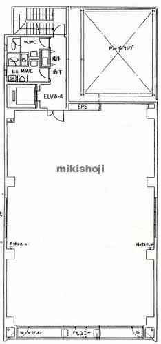 朝日生命三島ビル 平面1