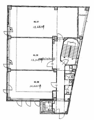 野並ビル 平面1