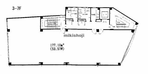 クマダ７７ビル 平面1