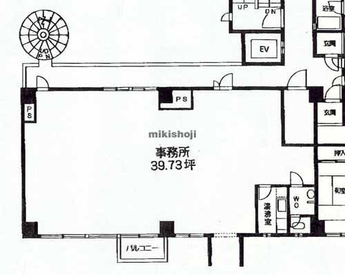 ライフハイツ刈谷 平面1