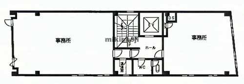 大須賀ビル 平面1