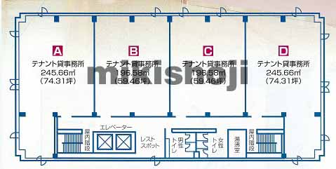 カリツービル 平面1
