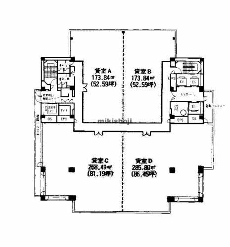 スカイオアシス栄 平面1