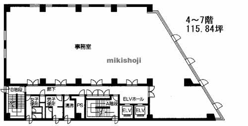 ＴＫビルディング 平面1