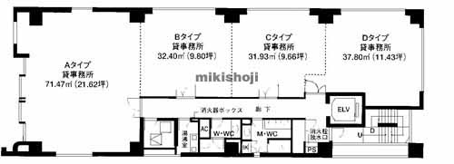 錦マルエムビル 平面1