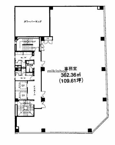 エターナル北山ビル 平面1